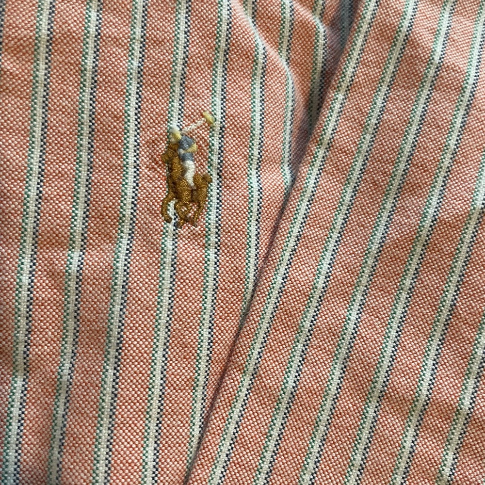 Striped Polo Shirt with Embroidered Logo Boys 10-12 Ralph Lauren